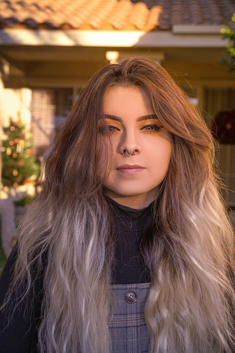 Ombré Melt hair colour at Rare Salon, Dehradun